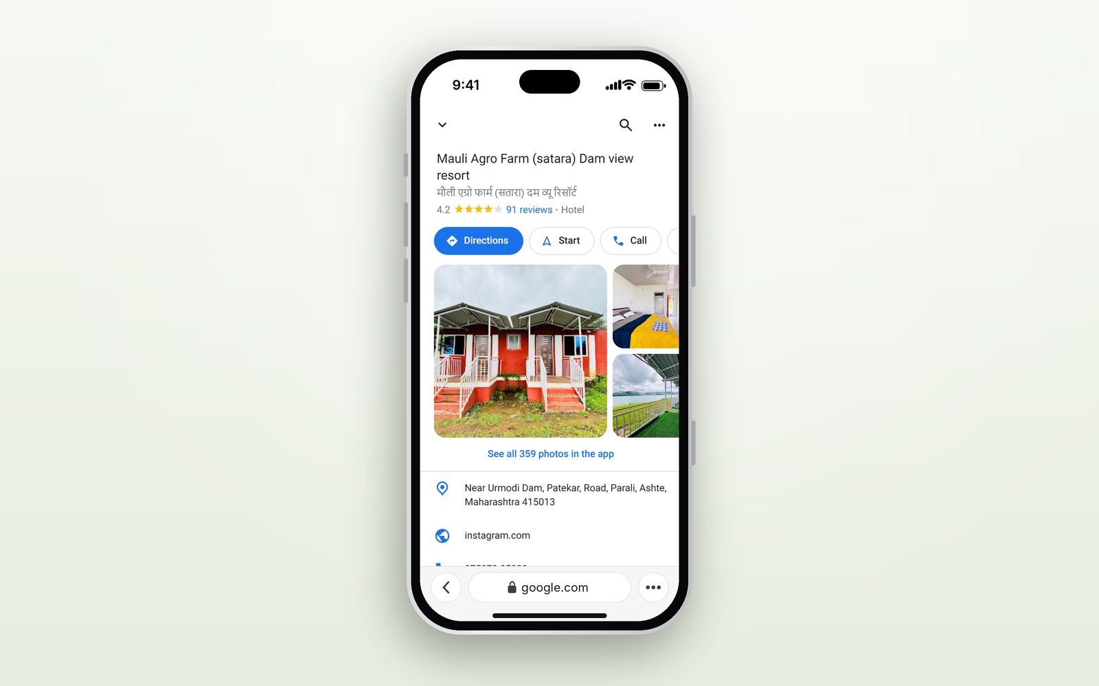 Mauli Agro Farm Google Business Profile